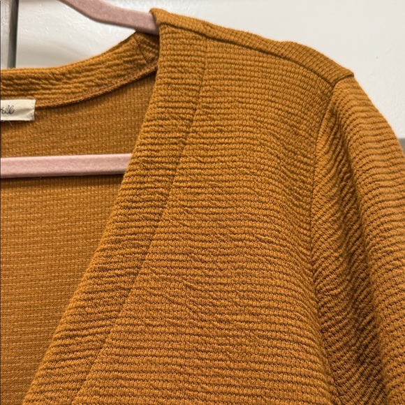 Madewell Mustard Cardigan Sweater - Picture 4 of 12
